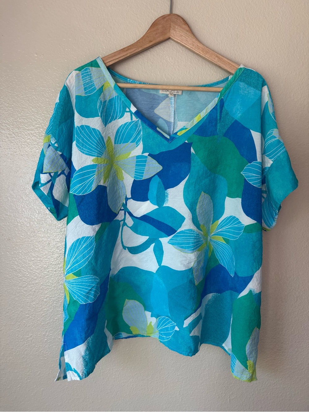 Escape by Habitat Maui Floral Relaxed Rayon Top